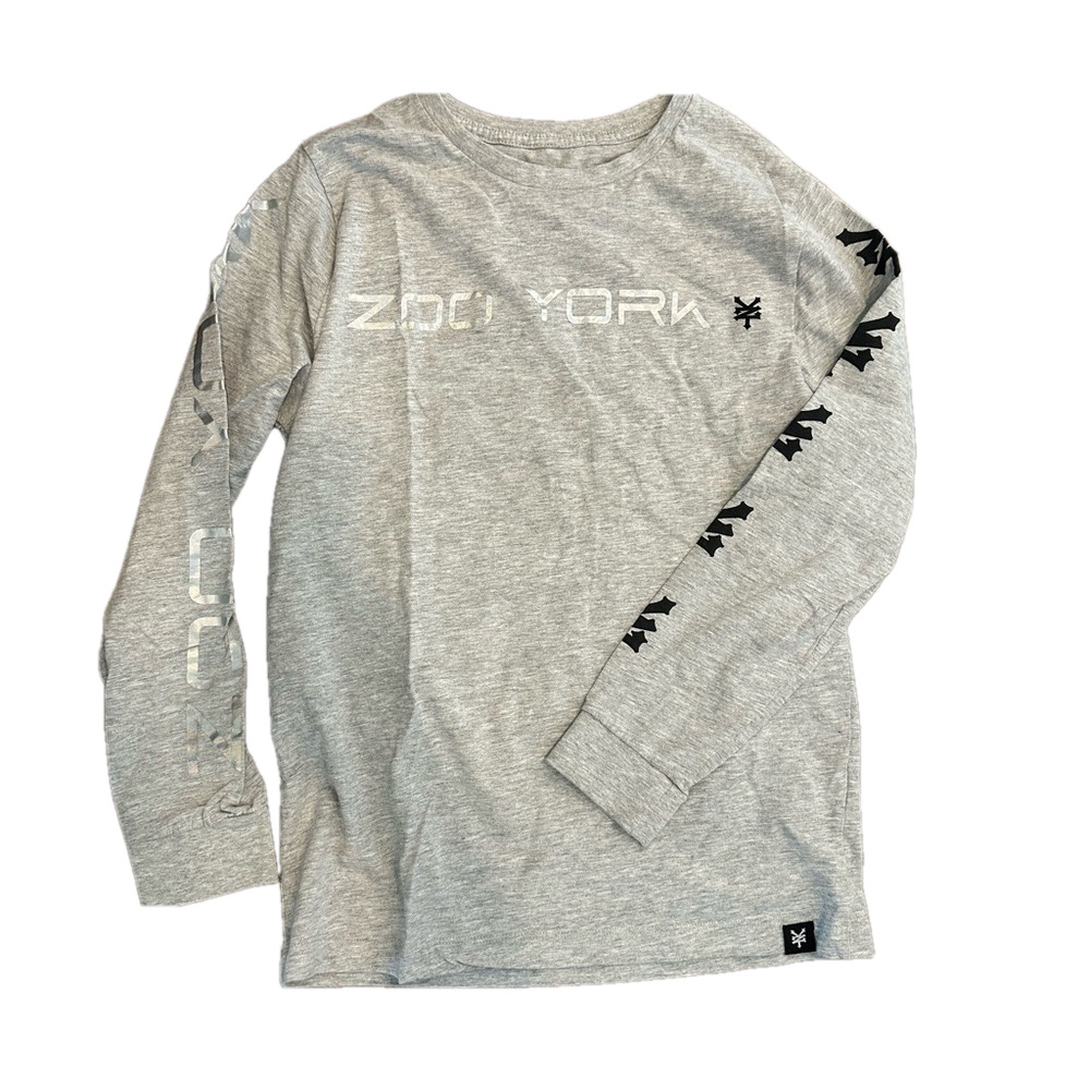 3/20$ Zoo York grey long sleeve shirt size L (14)